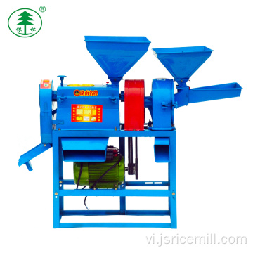 Đánh bóng tự động Mini Rice Mill thực vật máy